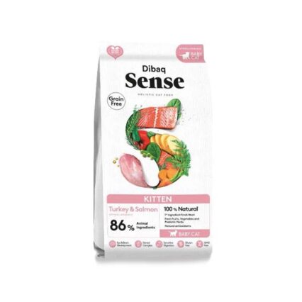 SENSE KITTENS CAT TURKEY/SALMON GF