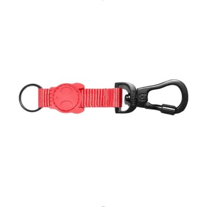 Zee-Dog Neon Coral Keychain
