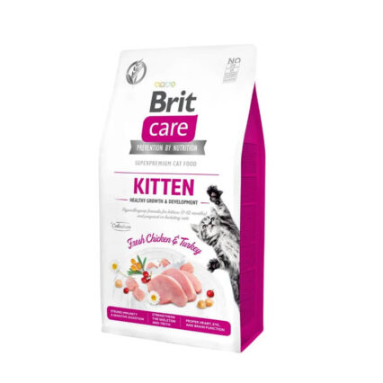 BRIT CARE CAT GR. FREE KITTEN HEALTHY GROWTH Y DEVELOMENT