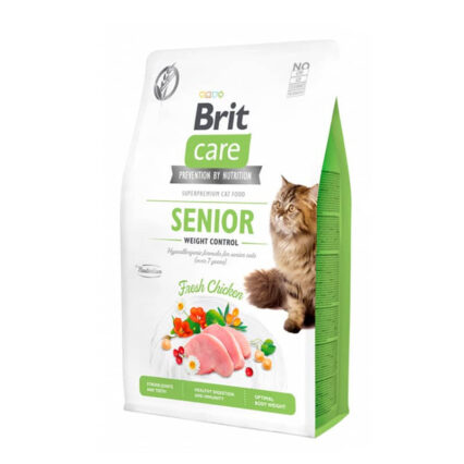BRIT CARE CAT GR. FREE SENIOR WEIGHT CONTROL