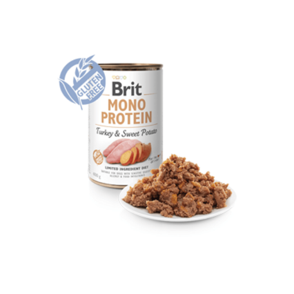 BRIT LATA MONO PROTEIN TURKEY & SWEET POTATO