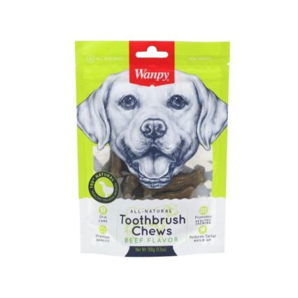 WANPY TOOTHBRUSH CHEWS (BEEF)
