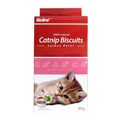 BIOLINE CATNIP GALLETAS DE SALMON
