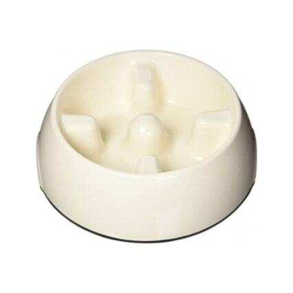 Plato Anti-Gulping Blanco