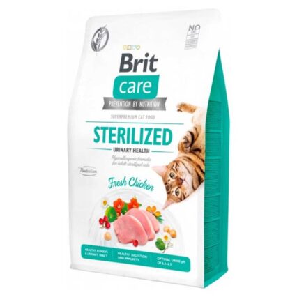 BRIT CARE GR. FREE CAT STERILIZED URINARY
