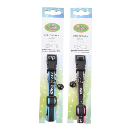 MASCAT COLLAR GATO ACOLCHADO REFLECTANTE-STD