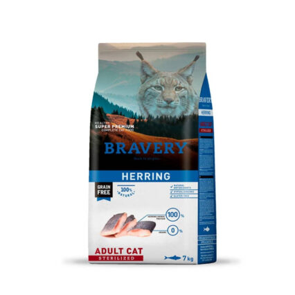 BRAVERY HERRING ADULT CAT STERILIZED
