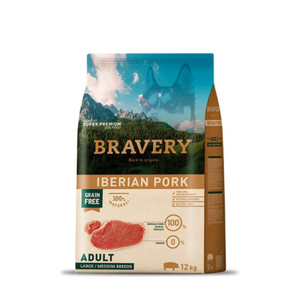 BRAVERY IBERIAN PORK ADULT LARGE