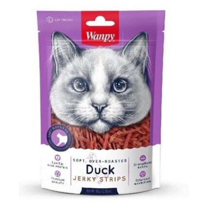 WANPY SOFT CHICKEN JERKY STRIPS FOR CATS