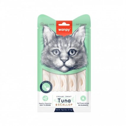 WANPY CREAMY TREAT TUNA & SCALLOP