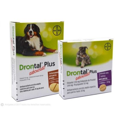 DRONTAL ANTIPARASITARIO PERRO PLUS