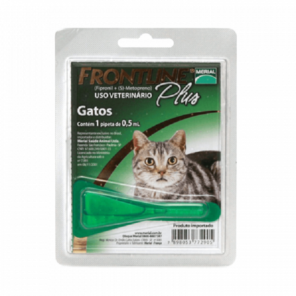 FRONTLINE PLUS PIPETA GATO + 2MESES
