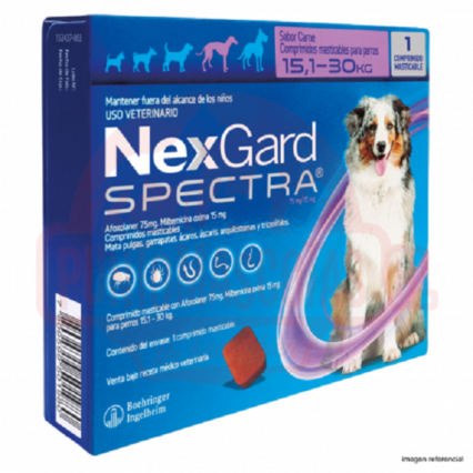 NEXGARD SPECTRA 1 COMPRIMIDO