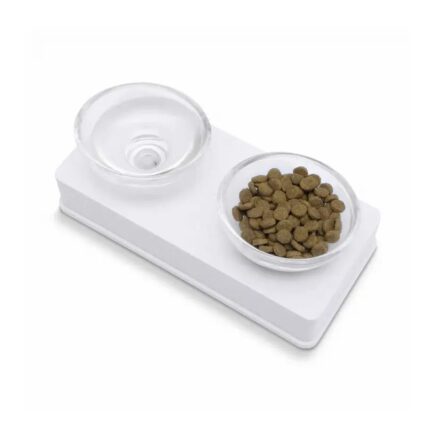 Catit 2 Platos Vidrios 200 Ml