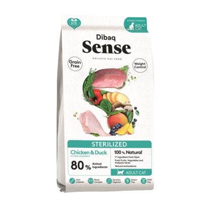 SENSE CAT ADULTO STERILIZED CHICKEN AND DUCK