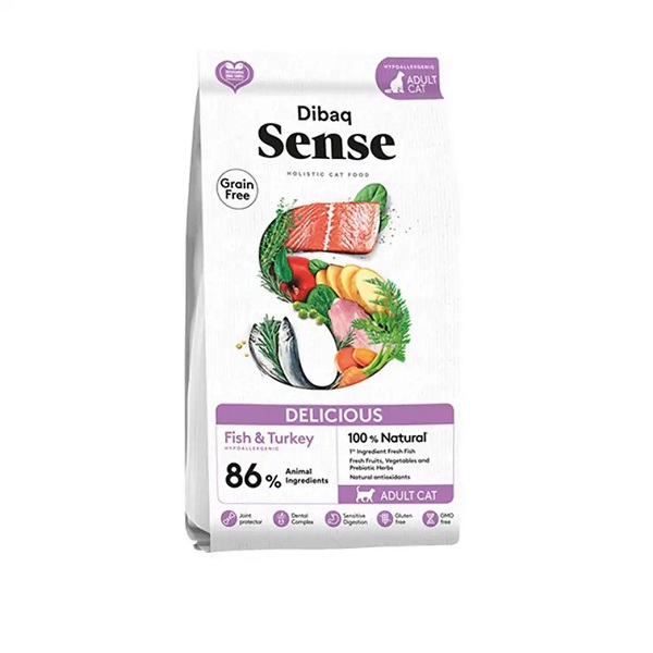 SENSE CAT ADULTO FISH Y TURKEY GF