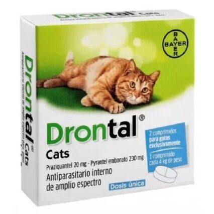 DRONTAL ANTIPARASITARIO GATO 4KG