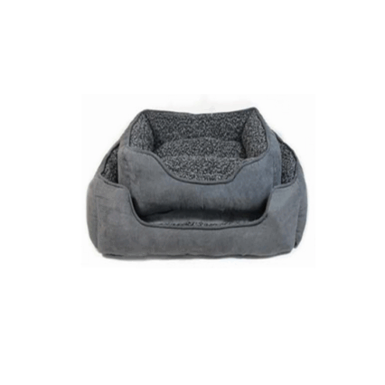 CAMA DE TELA OXFORD (INTERIOR DE CHIPORROY ALGODÓN) 100*70*22 CM