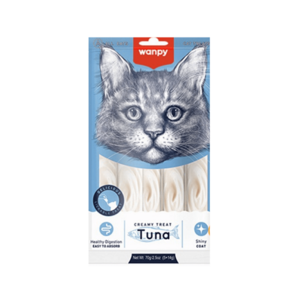 WANPY CREAMY CAT TUNA 70 GR