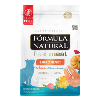 FORMULA NATURAL GATO CASTRADO SALMON 1KG