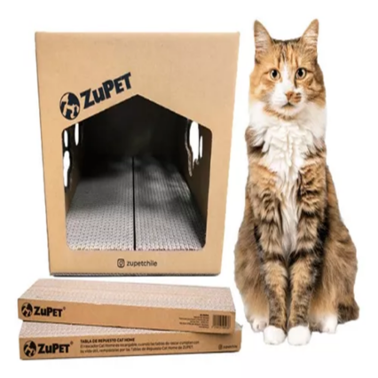 ZUPET RASCADOR CAT HOME 2 EN 1 32x42x30 CM