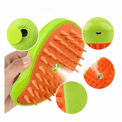 FLUFFY PET PEINE CON ROCIADOR 11*6*4CM