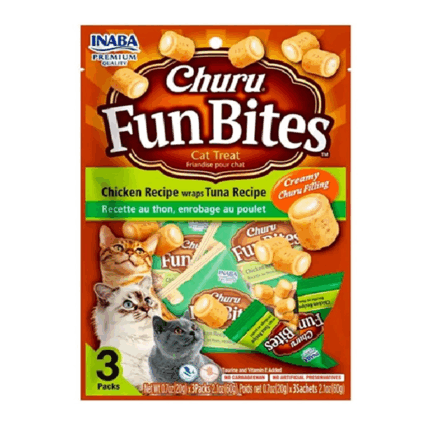IB CHURU FUN BITES POLLO WRAPS DE ATUN 60GR