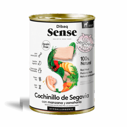SENSE LATA ADULTO COCHINILLO DE SEGOVIA 380GR