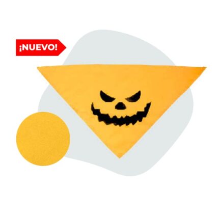 BANDANA CALABAZA MACABRA