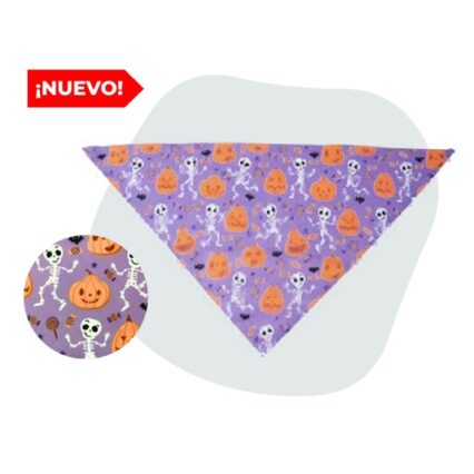 BANDANAS HUESITOS Y CALABAZAS
