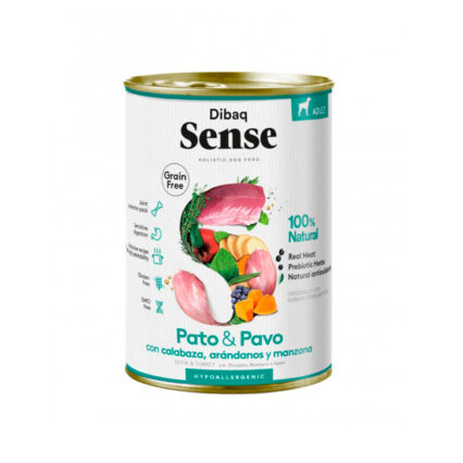 SENSE LATA SENIOR LIGHT PAVO Y PATO 380GR