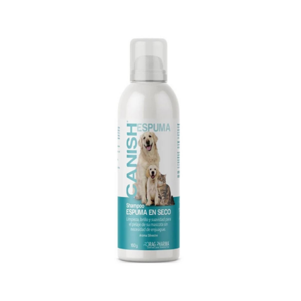 CANISH  ESPUMA SECA 160ML