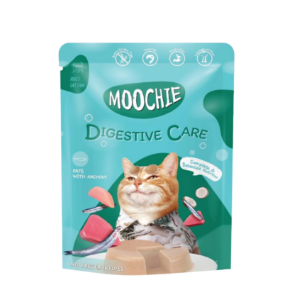 MOOCHIE CAT DIGESTIVE CARE GATO ANCHOA 70GR