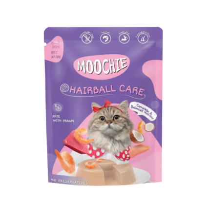 MOOCHIE CAT HAIRBALL CARE GATO CAMARON 70GR
