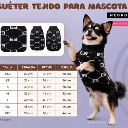 SUETER TEJIDO MASCOTA